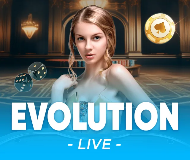 Evolution live casino artwork from the Winbox live lobby