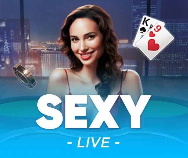 Sexy live casino logo art